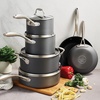 image:imageTramontina OnyxPro Hard Anodized Non Stick 2Quart Small Sauce Pan with LidCookware Set