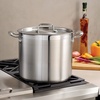image:imageTramontina Gourmet Stainless Steel 12Quart Stock Pot with Lid12 quart