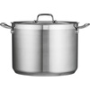 image:imageTramontina Gourmet Stainless Steel 12Quart Stock Pot with Lid16 quart