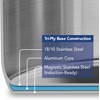 image:imageTramontina Gourmet Stainless Steel 12Quart Stock Pot with Lid16 quart