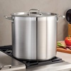 image:imageTramontina Gourmet Stainless Steel 12Quart Stock Pot with Lid24 quart