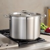 image:imageTramontina Gourmet Stainless Steel 12Quart Stock Pot with Lid8 Quarts