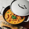image:imageTramontina Utsava 4Quart TriPly Clad Stainless Steel Kadai with Lid  Large Kadhai Pot for Indian CookingCeramic