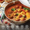 image:imageTramontina Utsava 4Quart TriPly Clad Stainless Steel Kadai with Lid  Large Kadhai Pot for Indian CookingUncoated