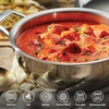 image:imageTramontina Utsava 4Quart TriPly Clad Stainless Steel Kadai with Lid  Large Kadhai Pot for Indian CookingUncoated