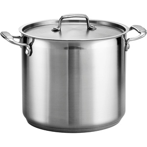 image:imageTramontina Gourmet Stainless Steel 12Quart Stock Pot with Lid12 quart