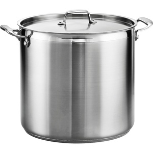 image:imageTramontina Gourmet Stainless Steel 12Quart Stock Pot with Lid24 quart