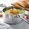 image:imageTramontina Signature TriPly Clad Stainless Steel 13Pc Pots and Pans Set  Cookware Kitchen Set InductionReady DishwasherSafe NSFCertified11Piece