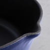 image:imageTramontina Bestow Enameled Cast Iron 10Inch Skillet with Lid Blue  Perfect Pan for Frying Searing Braising and OventoTable CookingBlue