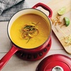 image:imageTramontina Bestow Enameled Cast Iron 25Qt Sauce Pan with Lid Blue  InductionReady Saucepan OvenSafeRed