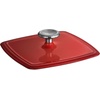 image:imageTramontina Bestow Enameled Cast Iron 12Inch Skillet with Lid SunriseRed