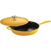 image:imageTramontina Bestow Enameled Cast Iron 12Inch Skillet with Lid SunriseSunrise