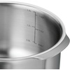 image:imageTramontina Utsava 34Quart TriPly Clad Stainless Steel Tope with LidStainless Steel